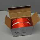 Lyrow Red Ribbon 1.5 Inch x 300 Yards, Wide Red Satin Ribbon for Gift Wrapping DIY Crafts Roses Tree Mother's Day Wreaths Baby Shower Flower Bouquet Wedding Party Decor, 1-1/2 Inch