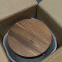 Extra Large Mason Jar  1 Gallon Glass Wide Mouth Jar with Airtight Wooden Lid, Food Storage Container with Measurement Markings For Kitchen Pantry, Pickling, Cookies, Flour & Sugar