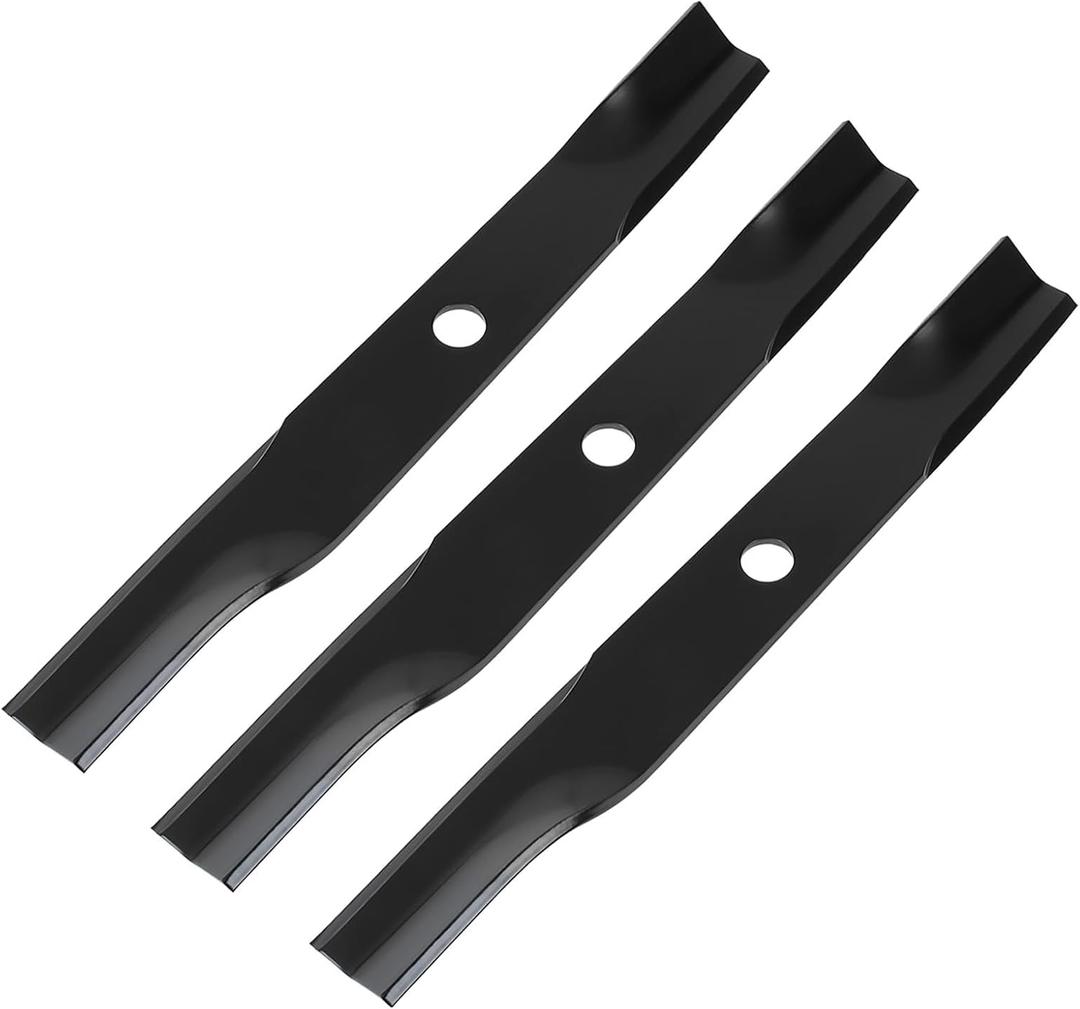 1759055YP High Lift Blades for 48" Mower Deck, Compatible with Simplicity Snapper Ferris Lawn Mower, Replaces 1759055 1757303 1757303YP, 3 Pack