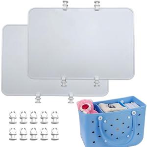 2pcs Bogg Bag Divider Tray - X Large Compatible - White 2pcs Bogg Bag Divider Tray - X Large Compatible - White