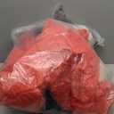 Santa Blow Up, Circle With Snowflakes, Red 6ft