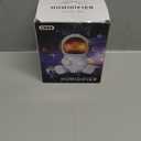 Astronaut Humidifier Silent USB Powered, 35-40mL/h Large Mist Desk Humidifier for Bedroom Office, Compact Quiet Moisturiser (A)