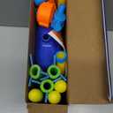 Banvih Toys Rocket Launcher for Kids, Kids Toys for Ages 3 4 5 6 7 8+ Years Old, Outdoor Toys Games, Toddler Boys Birthday Gifts, 6 Foam Air Rockets, Launch up to 120+ft