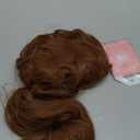 ANOGOL Hair Cap+ Long Wavy Brown Wig Women Princess Cosplay Wigs Prestyled Brown Ponytail Wigs Curly Auburn Updo Buns Hair for Halloween Costume Cosplay