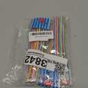 40 Pcs 7 Inch Flexible Pencils,Soft Novelty Pencil,Multi Colored Striped Soft Pencil with Eraser for Kids Gift