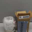 OuXean Bedside Table Lamp, Small Night Light Metal Lampshade and Wood Base, E12 40W Desk Lamp for Bedroom Living Room Home Decor Office Restaurant Bar, White, Without Bulb