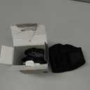 LotFancy Wisdom Teeth Ice Pack Head Wrap, Face Ice Pack for TMJ Jaw Toothache Pain Relief, with 4 Reusable Hot Cold Therapy Gel Packs, for Chin, Oral and Facial Surgery, for Kids, Teens, Petite Adults (Black(smaller Size))