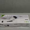 MGLSDeet Electric Spin Scrubber Scrub Brush, Rechargeable Cleaning Brush with 8 in 1 Replaceable Brush Heads, Cordless Power Spin Scrubber 90Mins for Bathroom Shower Bathtub Glass Car (Long White)