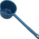 Long Handle Water Scoop Plastic Extended Ladle Cup Spoon Multipurpose Hangable Porridge Bailer Spoon for Home Cooking Serving Kitchen Utensils