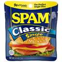 SPAM Classic Single, 9 Grams of Protein Per Serving, 2.5 oz Single Pouches, (12 Pack)