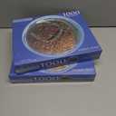 2 x 1000 Piece Round Jigsaw Puzzle of Venice, Italy - Challenging & Educational Art for Adults & Kids - Unique Panoramic Photo of City of Venice - 26.6 Inch Circular Puzzle