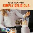PBfit 24 Ounce Simply Peanut Powdered Peanut Powder, No Added Sugar or Salt, Non-GMO, Plant-Based, Gluten-Free Protein Powder, 9g of Protein 9% DV (EXP 09/12/26)