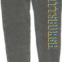 2 x Blue 84 Women's NCAA Officially Licensed Jogger Sweatpants Burnout (Gray, XL)