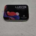 LUDOS Ultra Wired Earbuds in-Ear Headphones, Earphones with Microphone, Noise Isolating Ear Buds, Memory Foam for iPhone, Samsung, School Students, Kids, Women, Small Ears - Pink