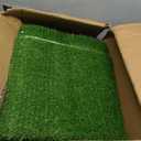 Artificial Grass 7x10 Ft, Fake Grass Turf with Non-Slip TPR Rubber Backing, Indoor Outdoor Grass Mat for Balcony, Patio, Pets, Portable Low Maintenance Lawn Carpet