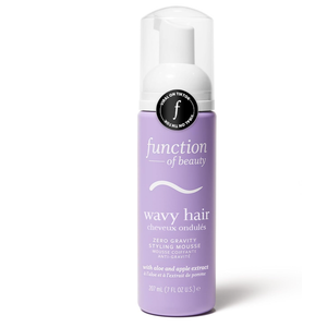 Function of Beauty Wavy Hair Mousse for Styling  AntiFrizz Hair Styler Adds Volume & Defines Natural Waves  Volumizing & Texturizing Lightweight Styling Foam with Flexible Hold  Hair Care Products