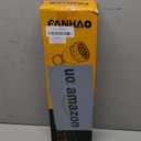 FANHAO Watering Wand Heavy Duty, 16 Inches Metal Garden Hose Wand with 8 Spray Patterns, Long Hose Nozzle Sprayer with ON/OFF Thumb Control, Perfect for Hanging Baskets, Shrubs, Garden and Lawn