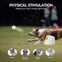 ALL FOR PAWS Automatic Dog Ball Launcher with 2.5in EPTU Balls, Ball Thrower for Medium to Large Dogs, Interactive Dog Fetch Toy for Mental & Physical Exercise