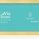 LaVie Home 12x36 Picture Frame Gold, Panoramic Picture Frame for Wall Decoration, Classic Gold Minimalist Style Suitable for Decorating Houses, Offices, Hotels1 Pack