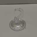 Quntis Suction Cup Hooks 4 Pack, Multi-Purpose Clear Shower Suction Hooks Waterproof Heavy Duty Wreath Hanger for Bathroom, Window, Towel, Shower Wall, Tile, Glass Door, Camper (Transparent)