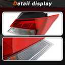 TODO Tail Light Assembly for 2021 2022 2023 2024 2025 Hyundai Elantra SE/SEL (USA-Built), Driver Side (Left Side)