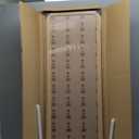 13x39 Wood Frame, Rustic Natural Wooden 39x13in Poster Picture Frame, Modern Beige Woodgrain 13 x 39inch Gallery Wall Photo Frame with HD Plexiglass, Horizontal Vertical Wall Mounting Display 1pcs