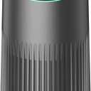 Air Purifiers for Home, 23dB Quiet with Sleep Mode, Fragrance Sponge, Blue Ambient Light for Smoke, Dander & Odors, Ideal for Bedroom Office, Grey