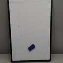 Easel Whiteboard - Magnetic Portable Dry Erase Easel Board 36 x 24 Tripod Whiteboard Height Adjustable