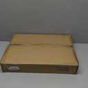 JANSNIMEN Bamboo Corner Bread Box for Kitchen Countertop, Large Bread Container Storage Bamboo Wooden Farmhouse Bread Box with Window Bread Holder