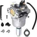 ALL-CARB Carburetor Replacement for John Deere LA105 Riding Mower Tractor 42" 19.5HP Replacement for 13.5HP Engine 31F707 350777 14HP V-Twin 808728 Carb 697203 795873 808891