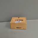 Rely+ White Metal Taper Candle Holders Set of 2  5.75" Decorative Candlestick Holders for Table Centerpiece, Home Dcor, Dining Table, Wedding & Party Decorations