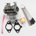 KIPA Carburetor For 15003-2349 FC420V 4 Stroke Engines Mower With Gaskets Carbon Dirt Jet Cleaner Tool Kit Fuel Filter