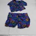 EISHOPEER Men's Flower Hawaiian Sets Casual Short Sleeve Shirt and Shorts Suits Outfits XL