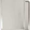 Nordic Ware Naturals Half Sheet - USA Made Aluminum Commercial Quality Sheet Pan for Baking or Roasting, Encapsulated Galvanized Steel Rim Prevents Warping, 2-Pack, 2pk Half Sheet