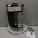 Philips Soda Streaming Machine, Stainless Sparkling Water Maker Easy Install with Quick Twist 1L PET Carbonating Bottle, Soda Maker Compatible with 60L CO2 Carbonator (NOT Included), ADD4902BKOQ/37