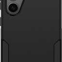 OtterBox Samsung Galaxy S24 Commuter Series Case - Black, Slim & Tough, Pocket-Friendly, with Port Protection (Black)