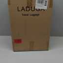 Laduga Softside Expandable Luggage with Large Wheels Carry-On Luggage Suicase (Purple, 21-Inch)