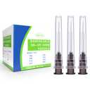 2 x 100 Pack 22 Gauge 1 Inch Needle 25mm with Cap for Industrial, Scientific Labs, Individually Sealed