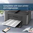 500 Sheets 15000 Pcs 30 Up Labels 1" x2-5/8 Shipping Address Labels for Laser & Inkjet Printers, Mailing Labels 30 per Sheet Return Address Stickers, 30 per Page on US Letter