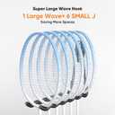 Nacial 18 Pack Garage Hooks Heavy Duty, Utility Steel Garage Storage Hook with 2 Storage Straps, Utility Garage Wall Mount Hooks for Hanging Bike, Ladder and Garden Tools, Perfect for Father Day Gifts