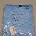 Summer Dog Cooling Mat,2025 Ice Silk Self Cooling Pad for Dogs Cats,Washable & Portable Cooling Dog Bed Indoor Outdoor(Blue,28''x22'')