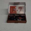 Craft Culture Wood Burning Tool Pen - Craft Burning Tools for Adults & Teens - Wood Burner Kit, Engraver, Carver, Pyrography, Woodburning - Includes 9 Premium Tips - Adjustable Temperature Control