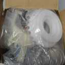 WH03X30517 Washer Shift Actuator, WH01X27538 Drive Belt, WH05X24185 Clutch, WH01X24434 Spring, WH03X32097 Transmission Drive Pulley And Nut Compatible with GE Washing Machine Parts Set 5PCS