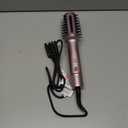 3 in 1 Travel Hair Dryer Brush, Lightweight Blow Dryer Brush in One for Faster Dry & Style, Blowout Hot Air Brush, One Step Straightener Volumizer with Millions Negative Ions for Smooth