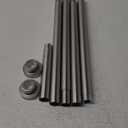 Shower Curtain Rod, 1" Diameter Heavy Duty Tension Shower Rod, Non Slip Adjustable 28-74 inch No Drill Shower Curtain Rods Spring Tension For Bathroom, Shower Stall, No Rust, Brushed Nickel