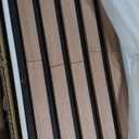 Art3d 4-Piece Wood Slat Acoustic Panels for Stylish Decor and Noise Reduction, 3D Textured Panel for Ceiling and Wall, Walnut (4Pcs - 94.5 * 7.9 inch)