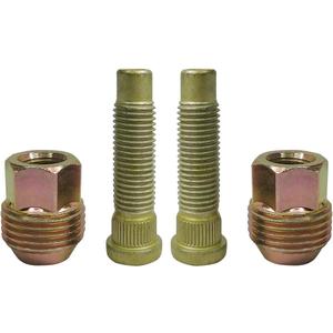 4PCS M12x1.5 Wheel Lug Stud Nut Set Compatible with Chevy Blazer Cruze Sonic Camaro HHR Malibu S10 Trax GMC Canyon Jimmy Sonoma Buick Lacrosse Lesabre Firebird Montana 611-109