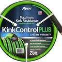 Kink Control Plus Water Hose 25ft - High Burst Strength and Superior Flexibility Garden Hoses, Outdoor Hose with Kink Resistance, Triple Frame Technology, Made in USA.