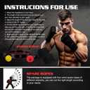 2 x KTEBO Boxing Reflex Ball Headband Set - Includes 4 Different Balls and 2 Adjustable Headbands for Beginner Proficiency Improvement, Great Boxing Equipment