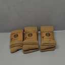 5 Pairs Diabetic Socks Over The Calf - Knee High Premium Cotton Socks Men's Size 10-13 Big & Tall Size 13-16